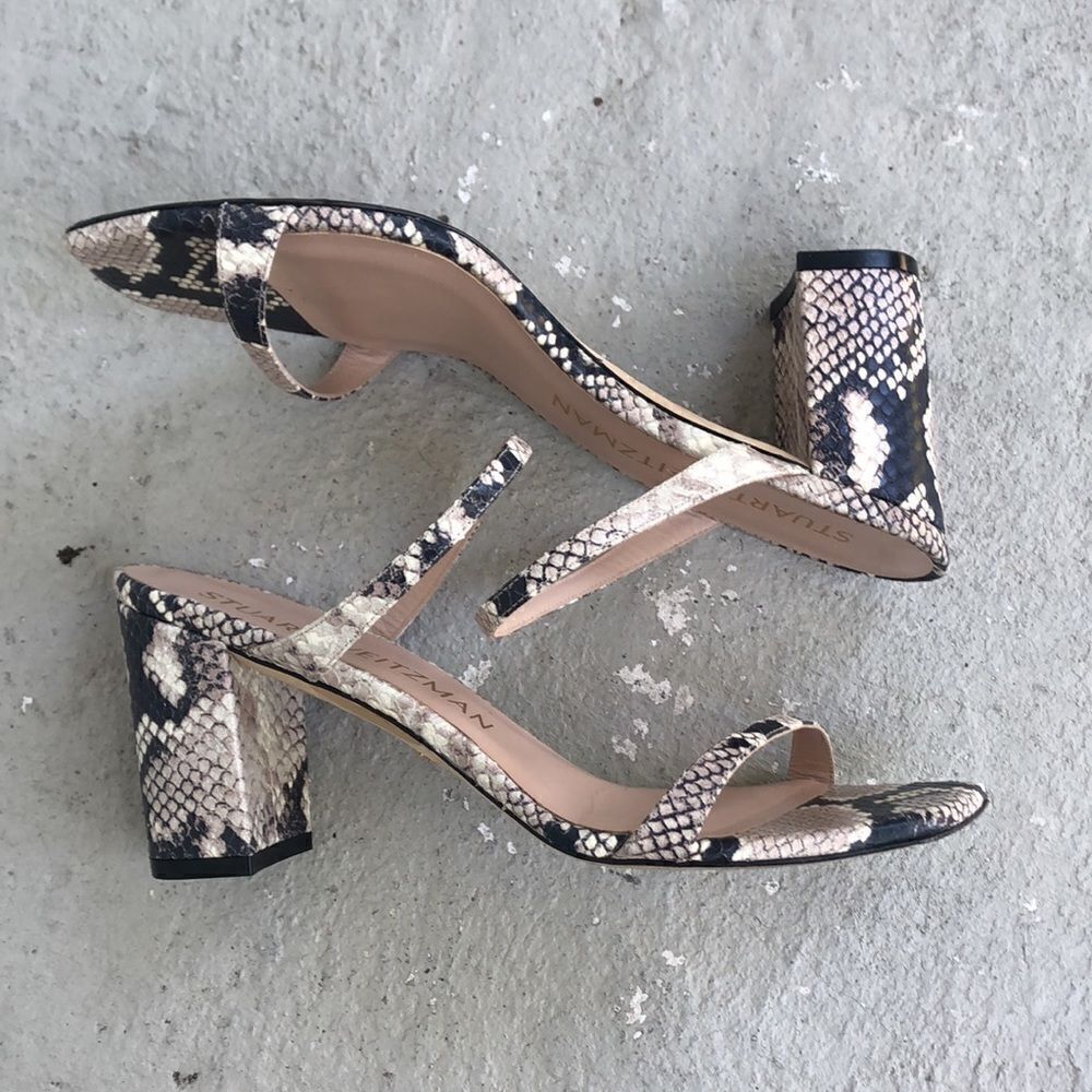 Stuart Weitzman Aleena block sandals - image 2